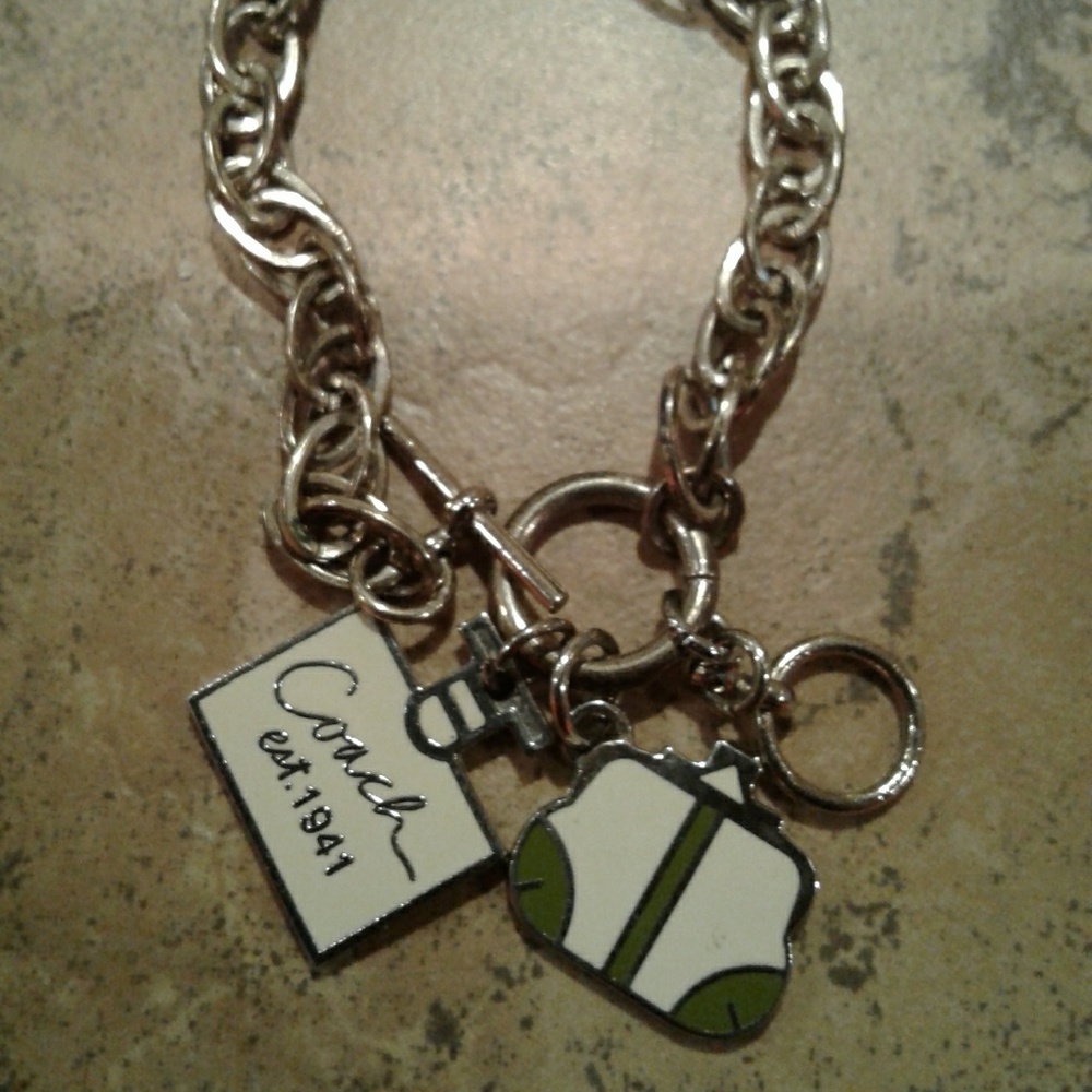 Silver Coach Bracelet